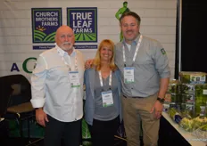Church Brothers Farms in present to talk to its Canadian foodservice partners. From left to right Neil Milburn, Penny DeSalvatore and Ernst van Eeghen.